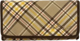 00's Tri Fold Wallet Fabric Plaid by Aeropostale