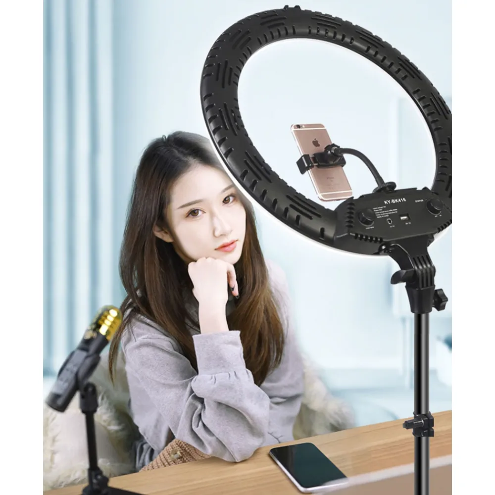 18” Ring Light with remote and Stand