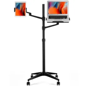 2-in-1 Tablet & Laptop Floor Stand(UP-9L)