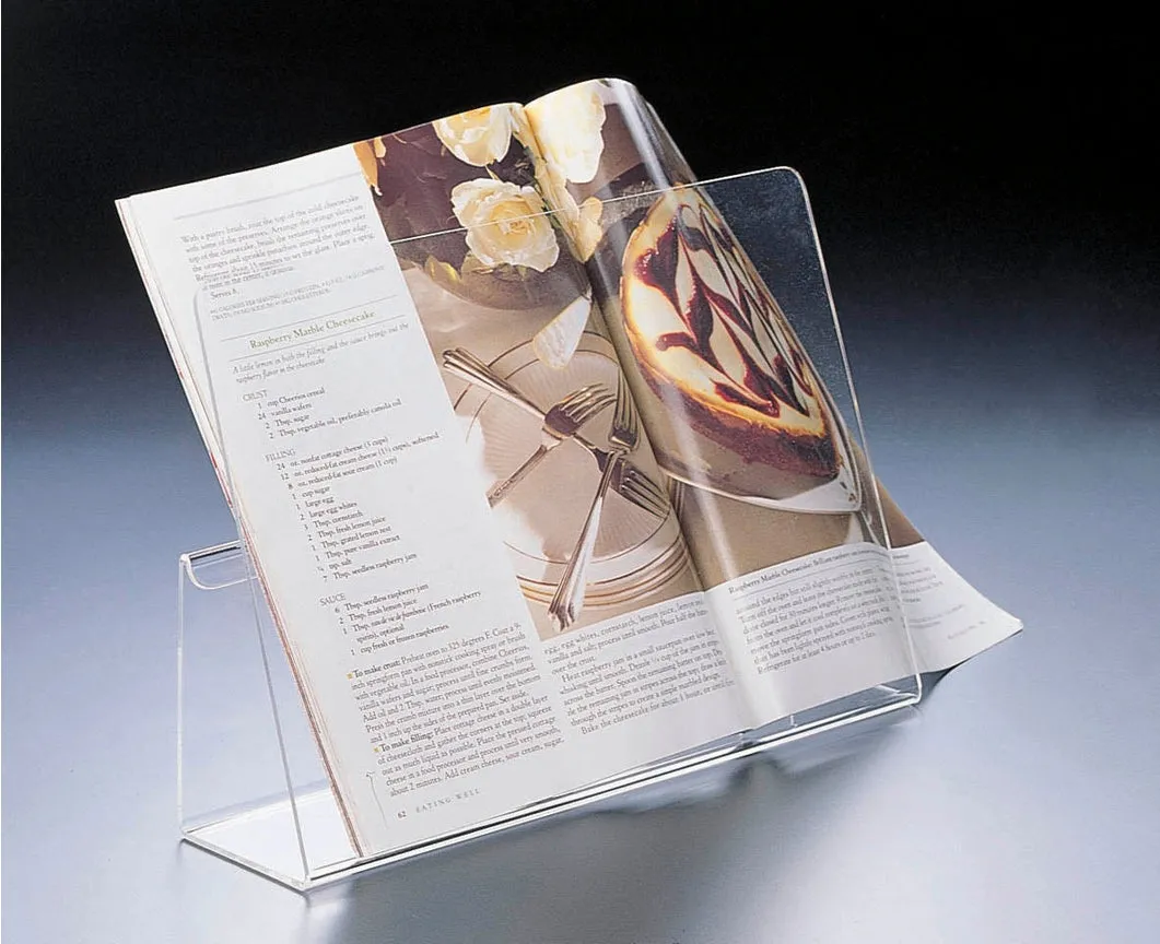 ACRYLIC COOKBOOK STAND