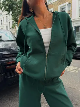 All Day Oversized Hoodie Green