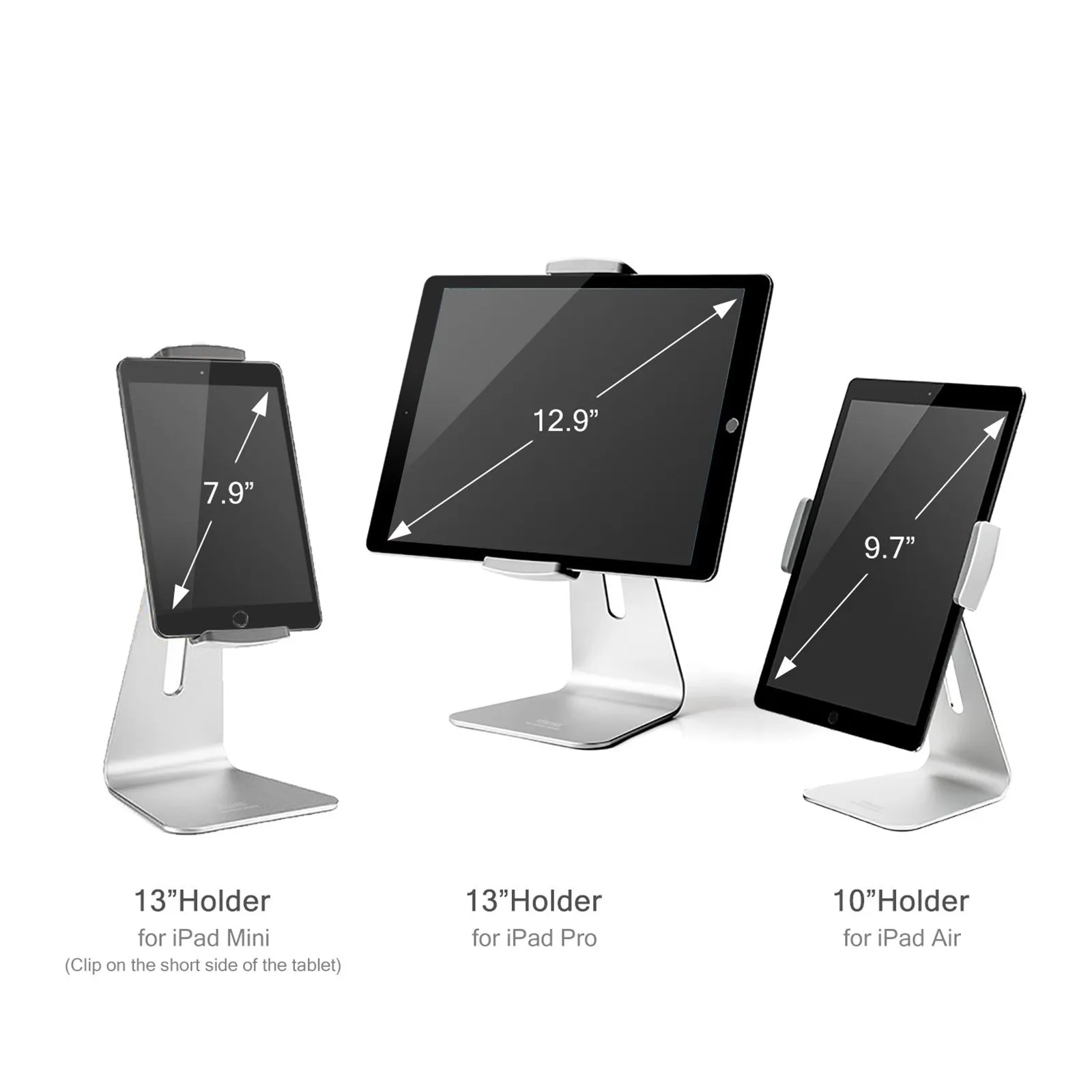 Aluminum Desktop Stand for 7-13" Tablet(AP-7S)