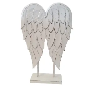 Angel wings on stand White