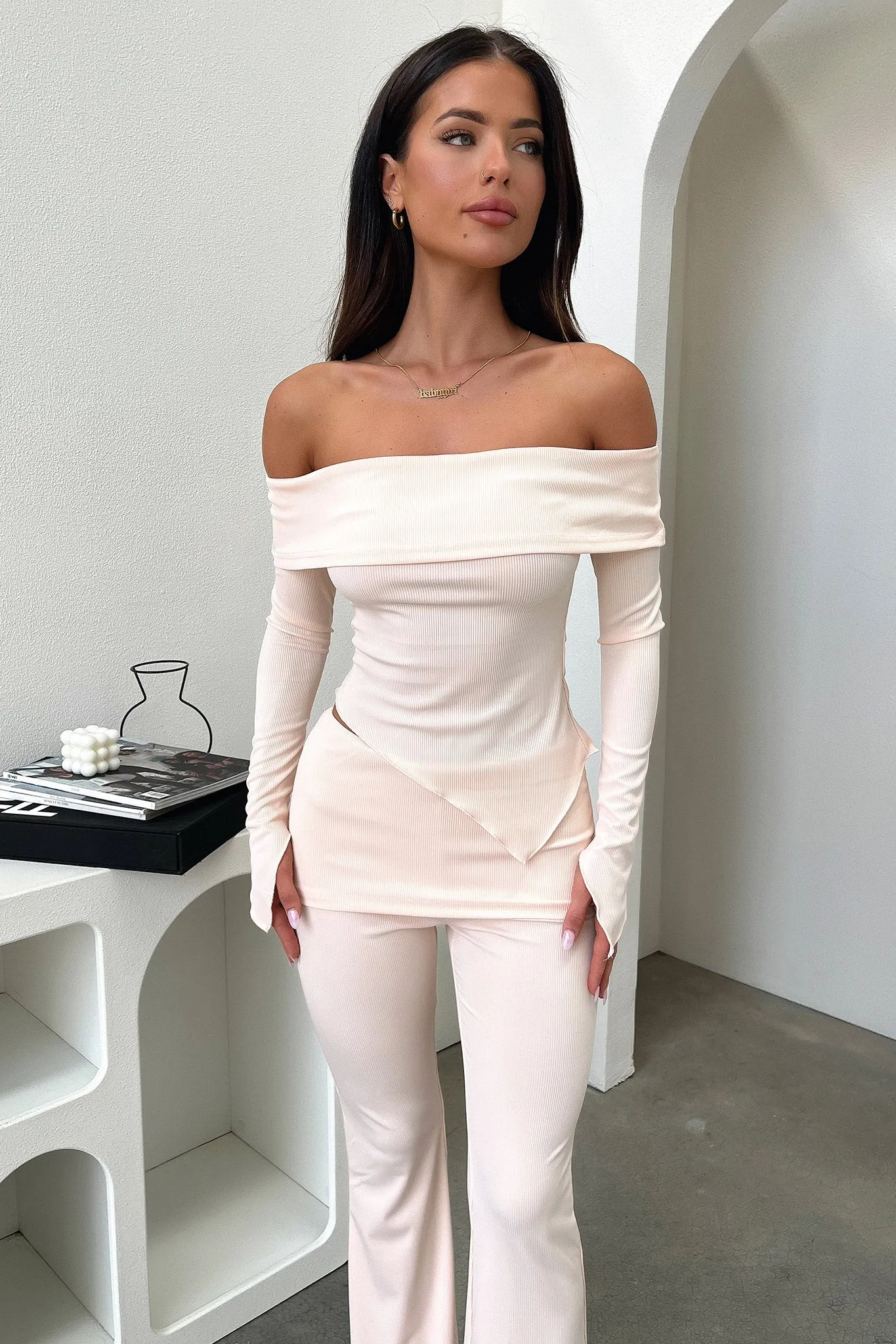 Aniston Top - Beige