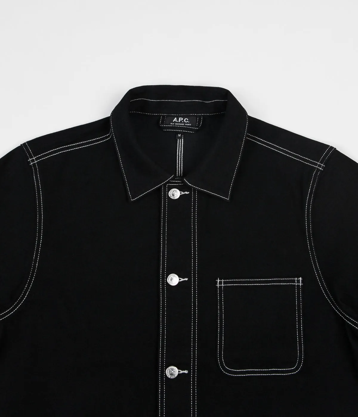 A.P.C. Aaron Jacket - Off Black