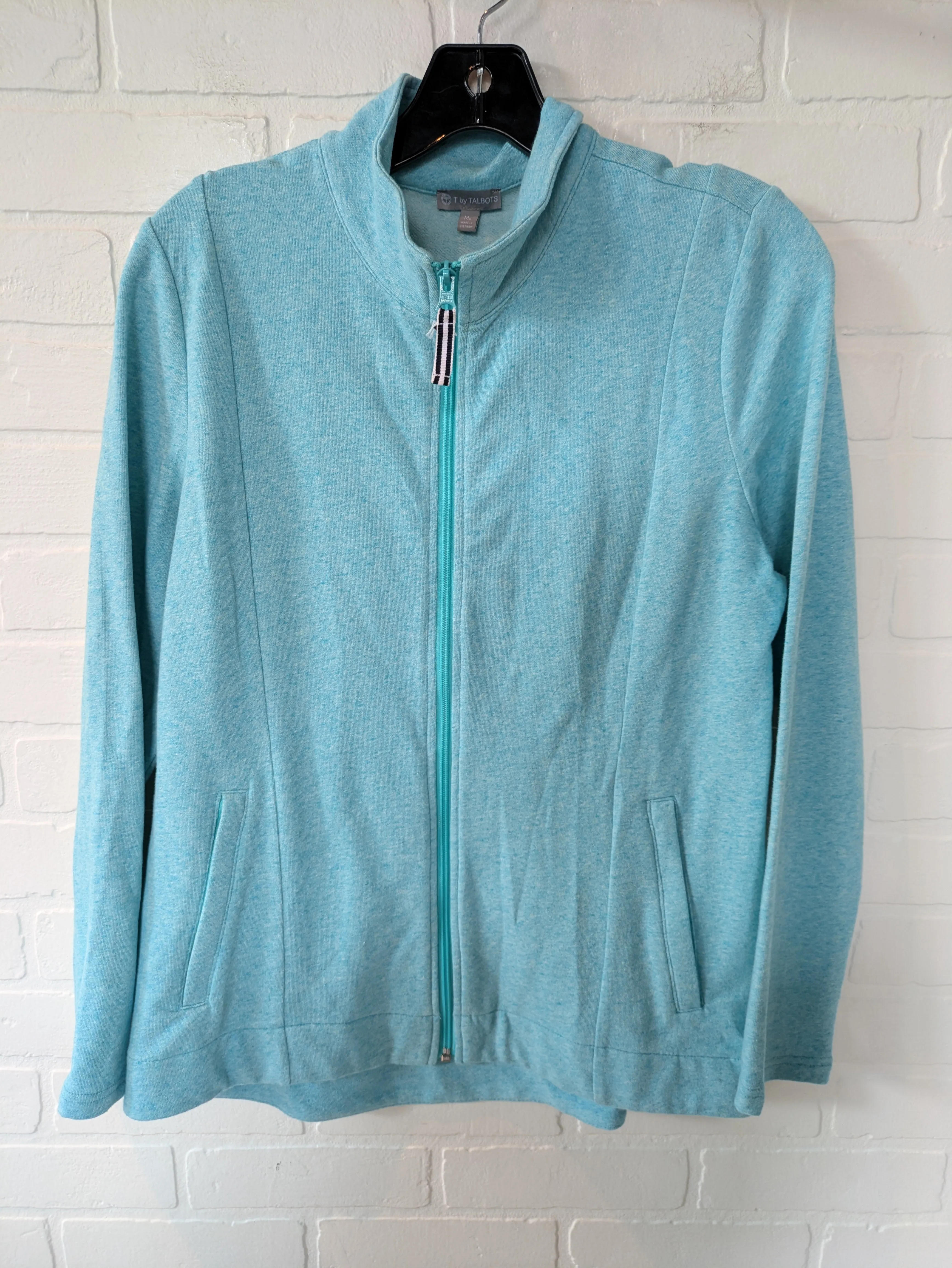 Athletic Jacket By Talbots In Blue, Size: M