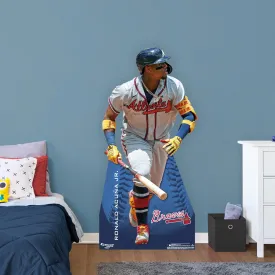 Atlanta Braves: Ronald Acuña Jr. Life-Size Foam Core Cutout - Officially Licensed MLB Stand Out