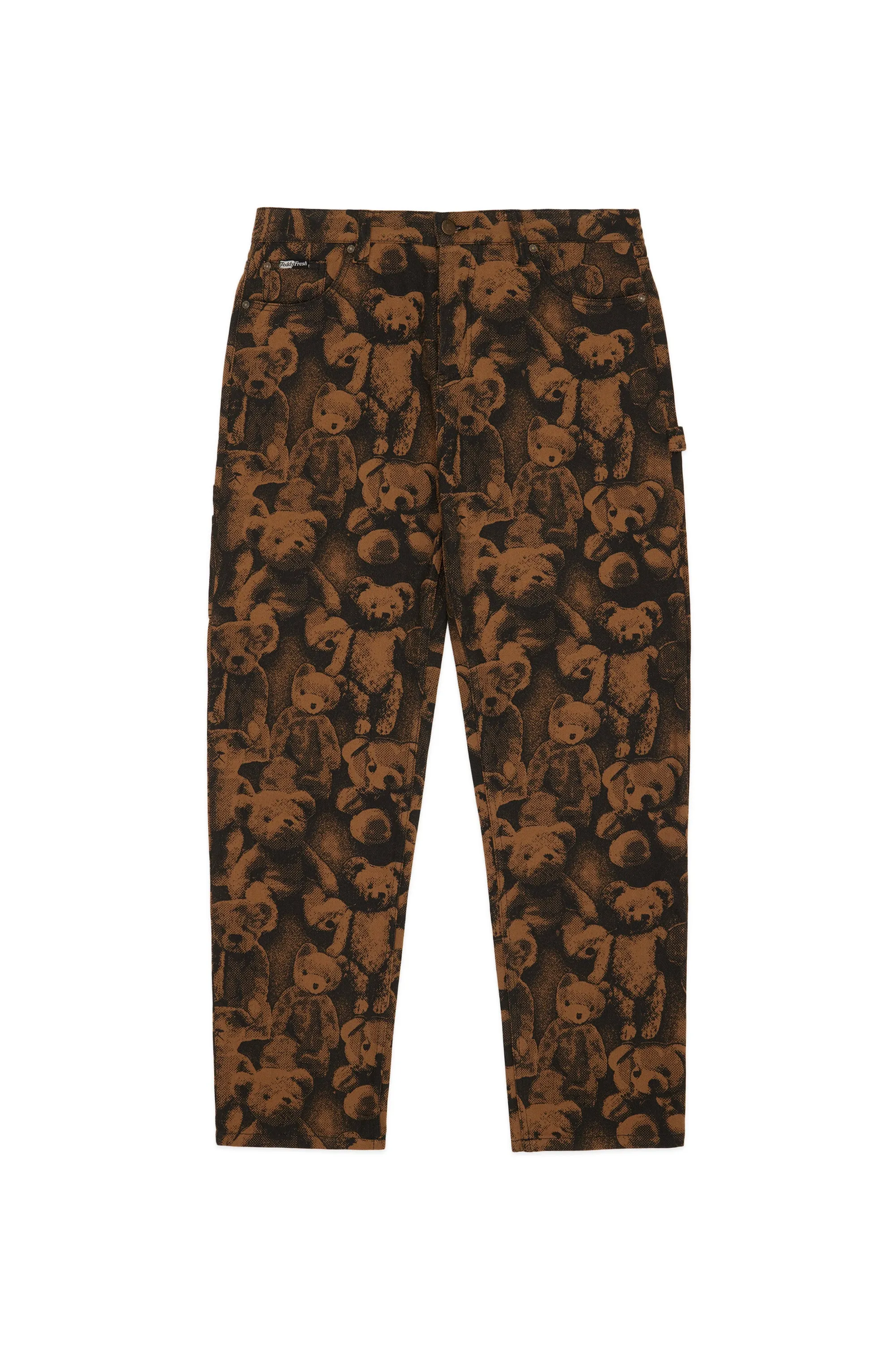 Bear Print Jeans