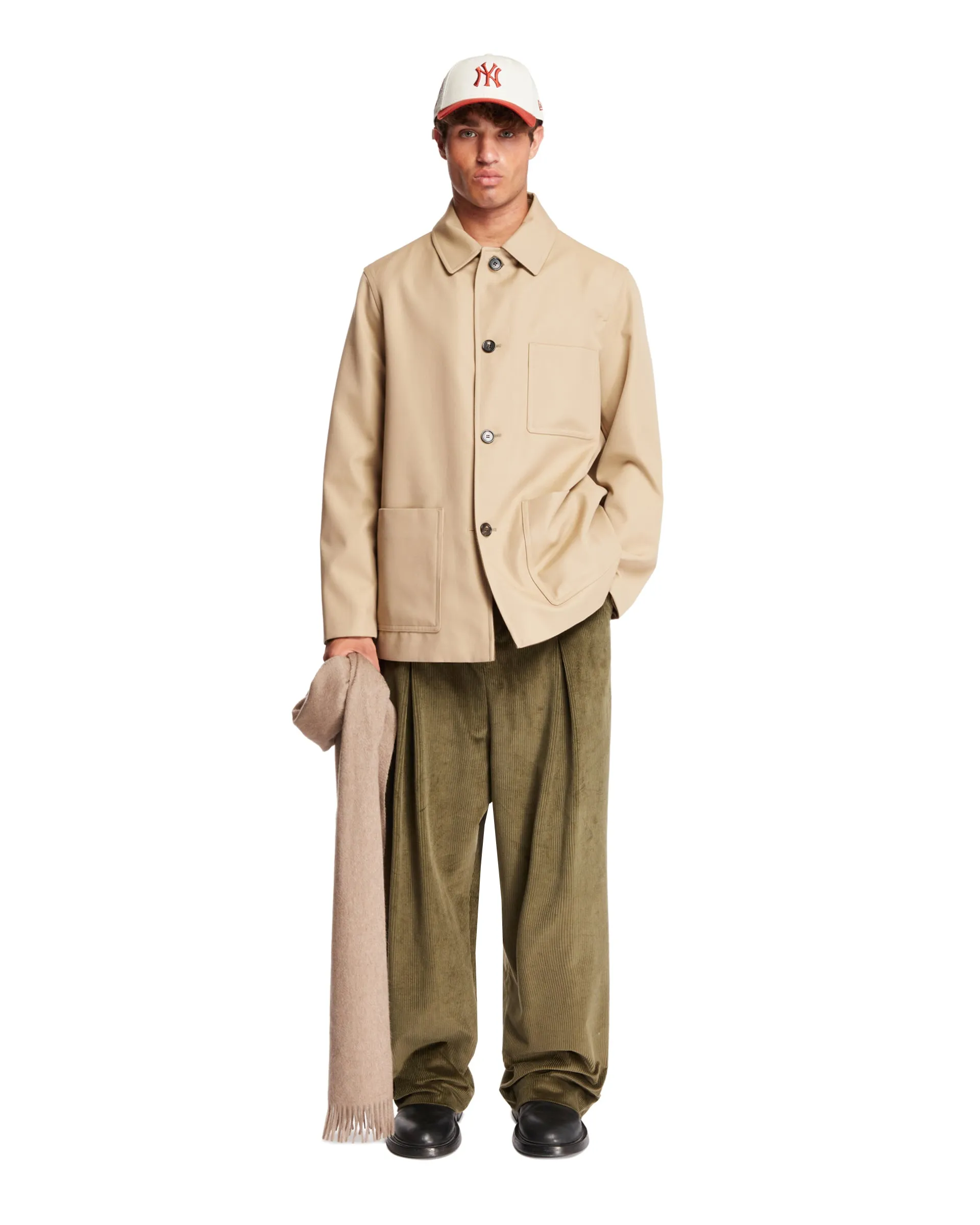 Beige Caban Yudaki Jacket