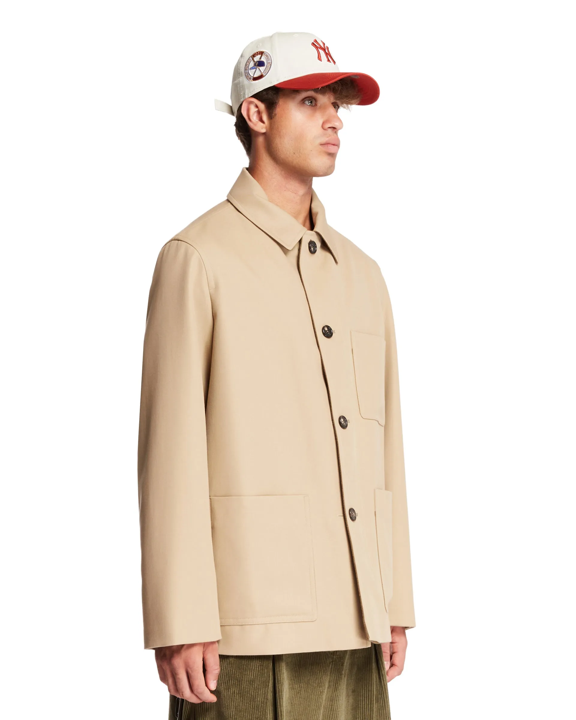 Beige Caban Yudaki Jacket