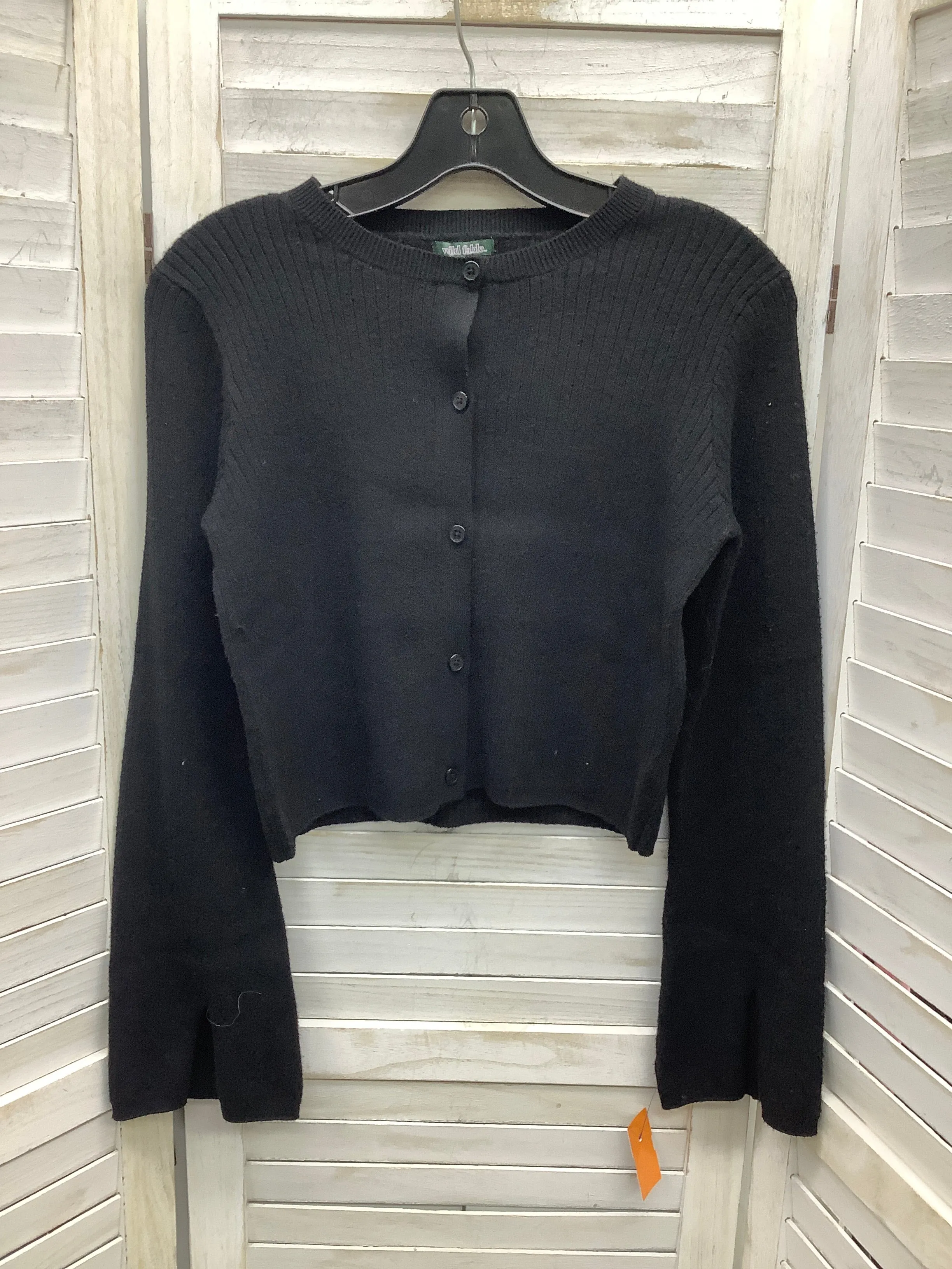 Black Cardigan Wild Fable, Size S