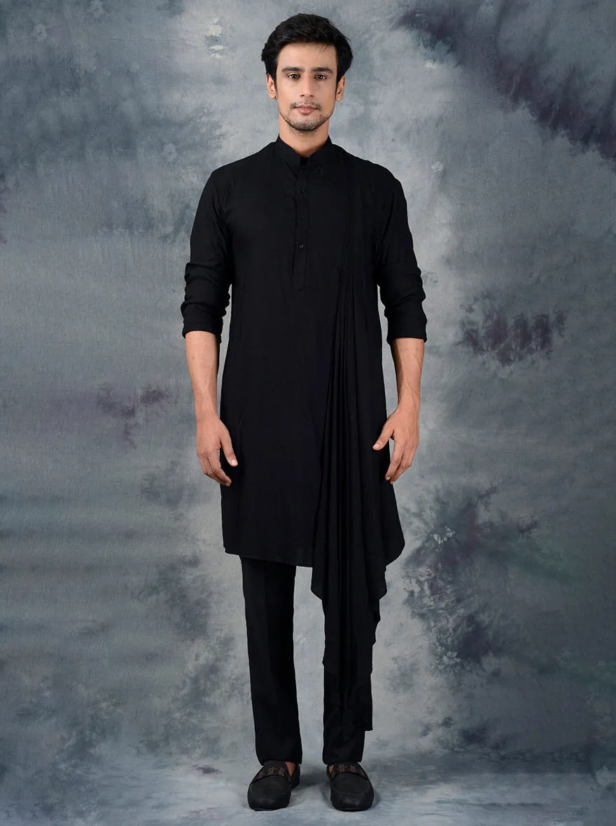 Black Indowestern | Siddhesh Chauhan