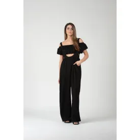 Black Two Piece Jumpsuit