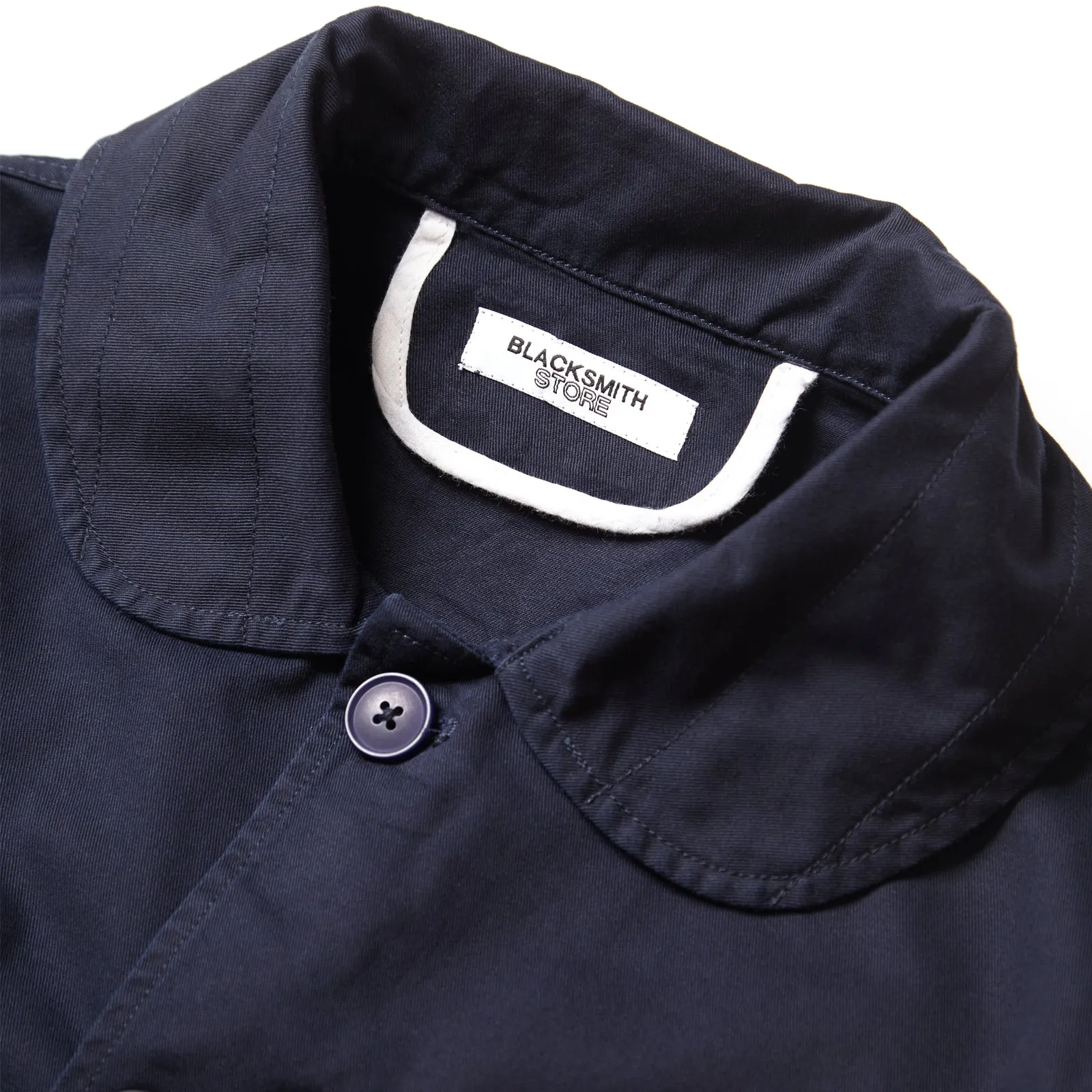 Blacksmith - Shawl Collar Work Jacket - Navy