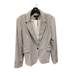 Blazer By Rachel Zoe In Plaid Pattern, Size: Xl