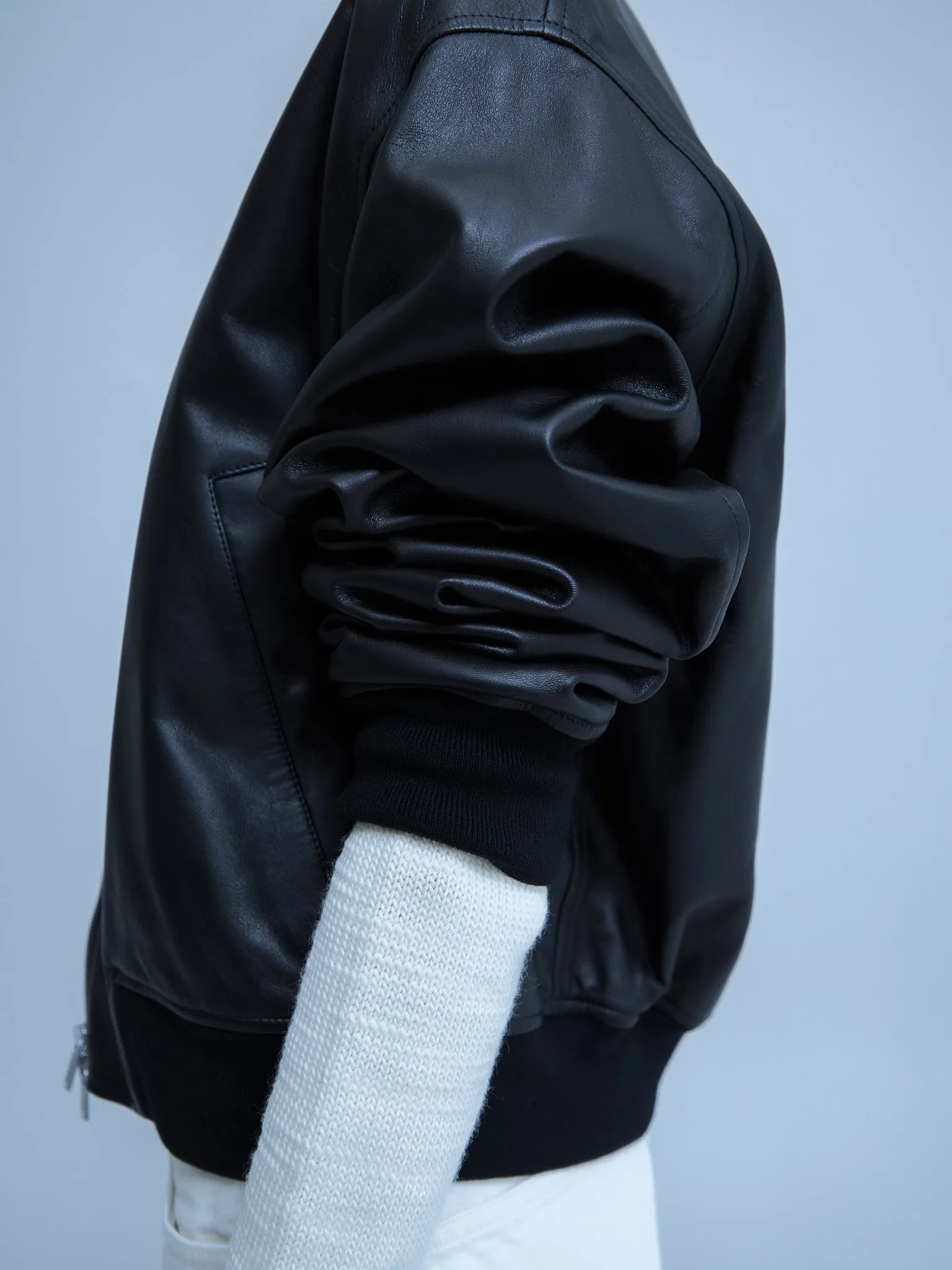 Blouson Jacket in Black