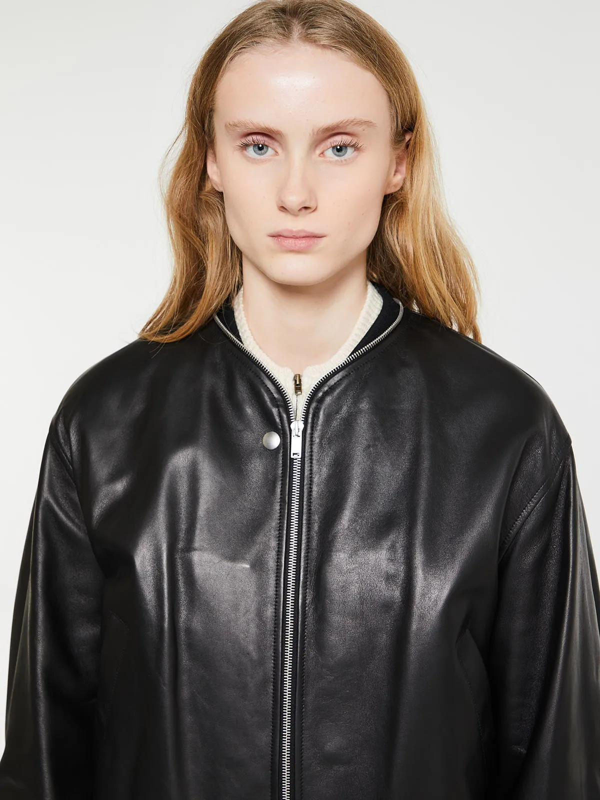 Blouson Jacket in Black