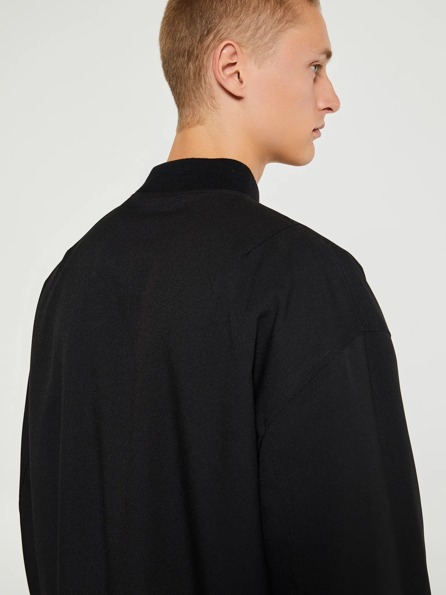 Blouson Jacket in Black