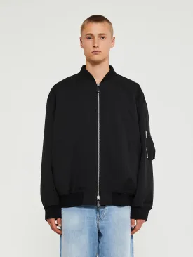 Blouson Jacket in Black