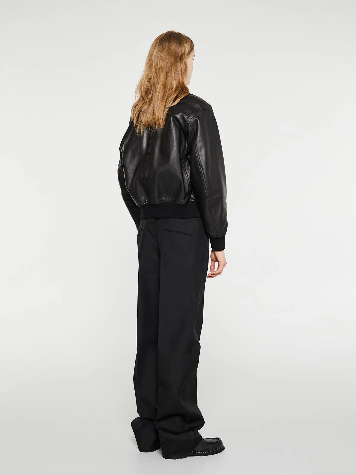 Blouson Jacket in Black