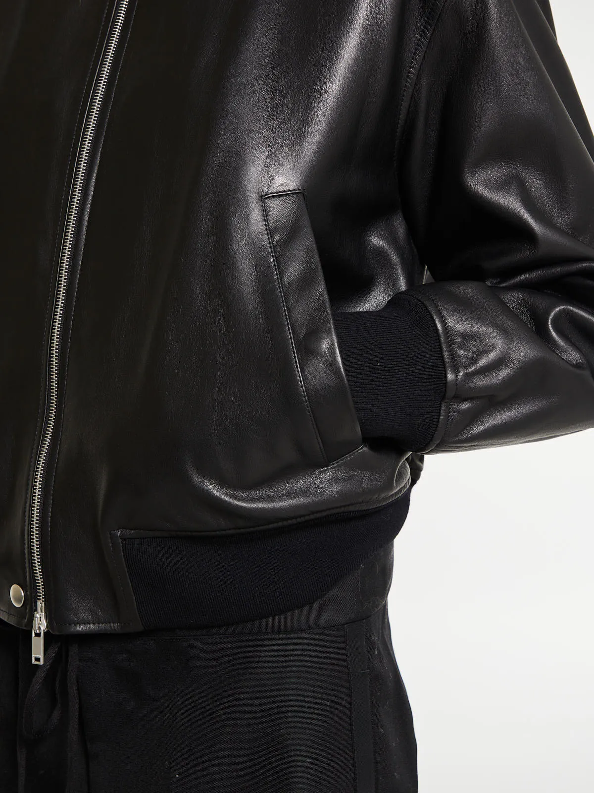 Blouson Jacket in Black