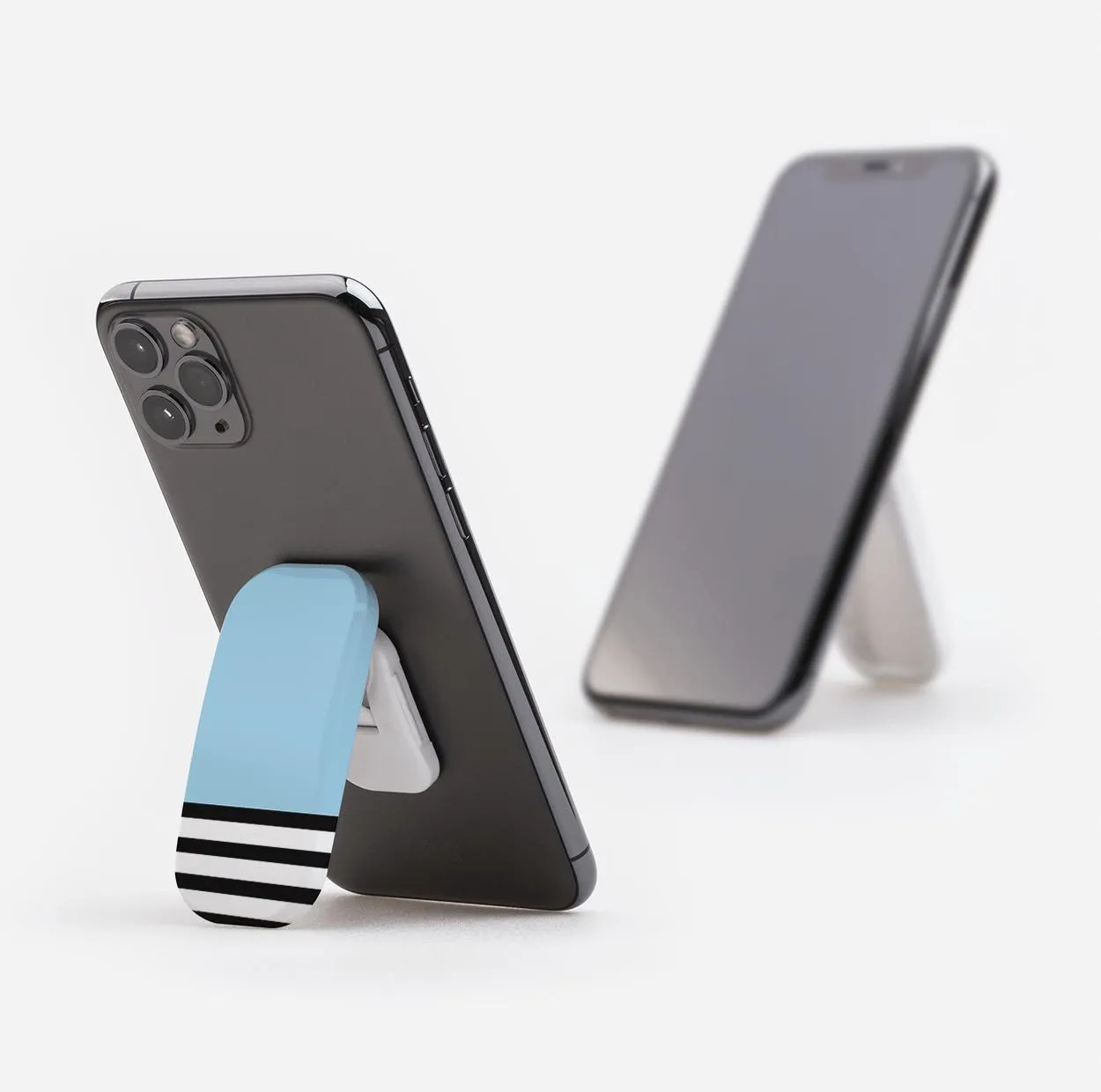 Blue And Stripes Phone Stand