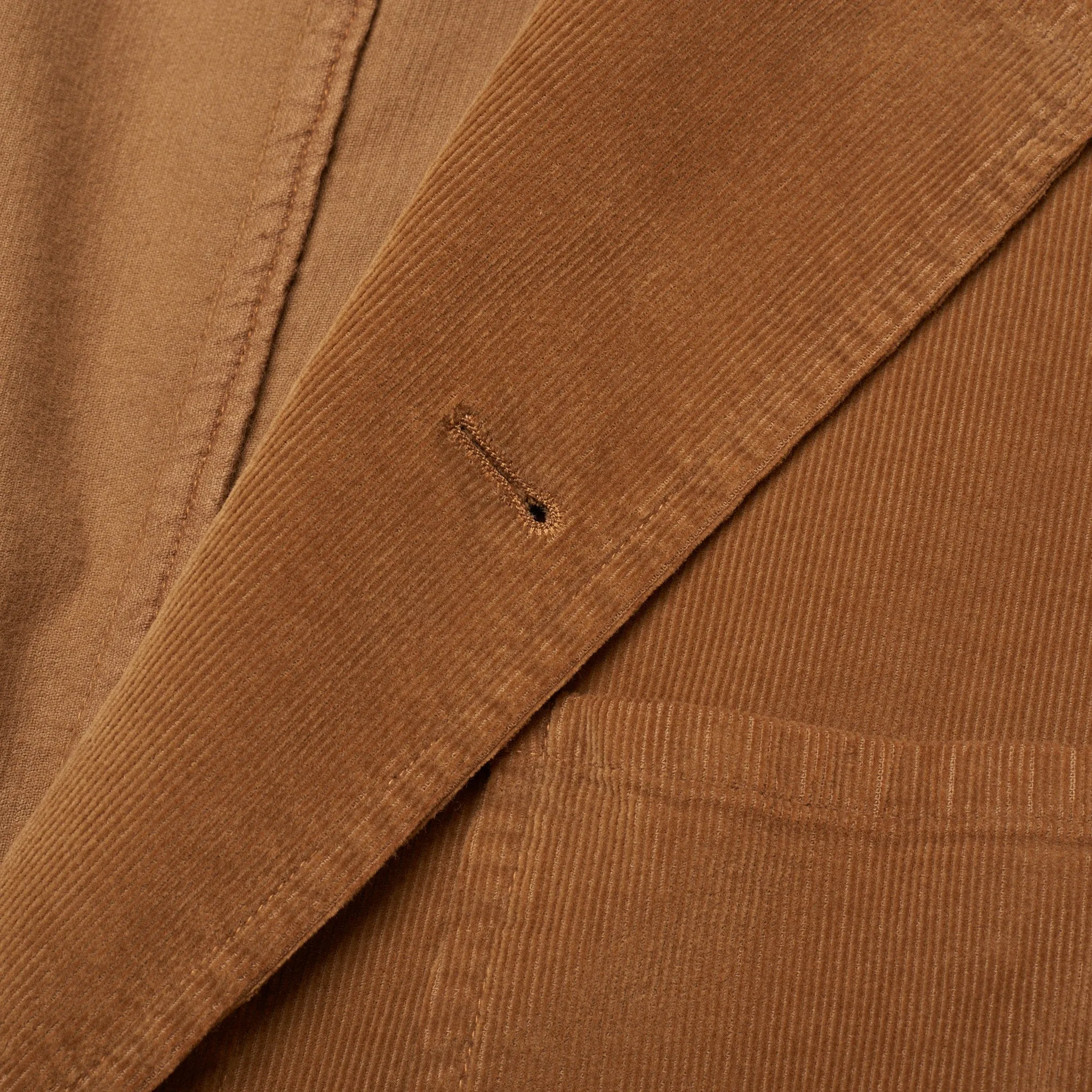 BOGLIOLI Milano "67" Tan Corduroy Cotton 4 Button Unlined Jacket NEW US 42