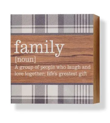 Box Sign - Family