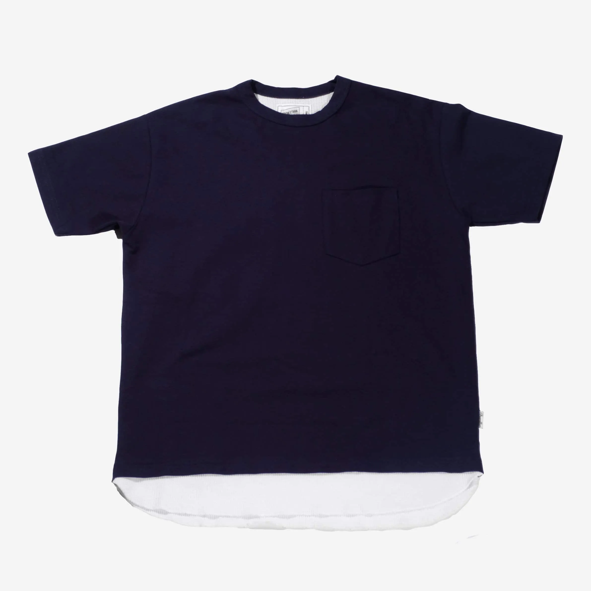 Boysnextdoor Fake Layer Pocket Tee Navy