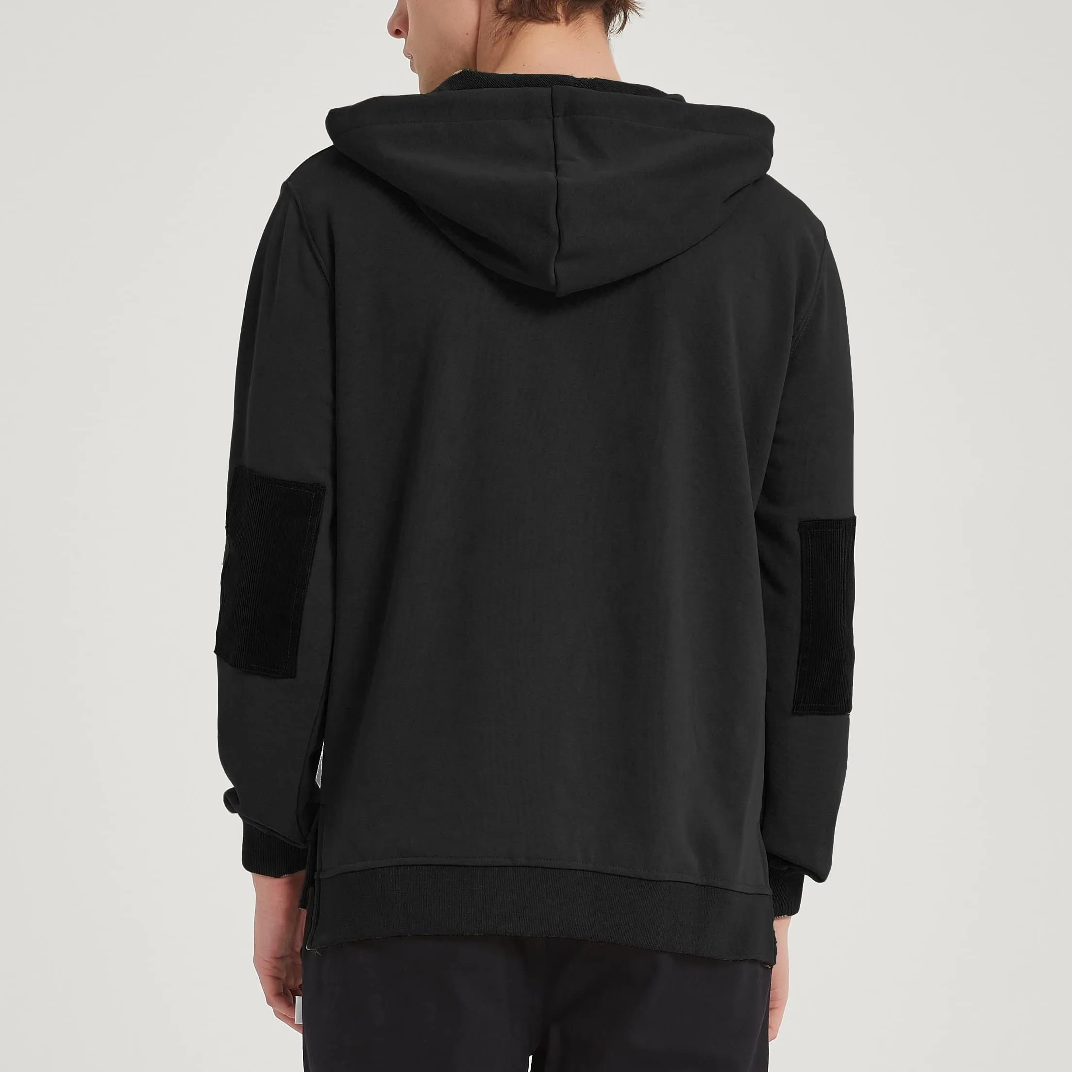 Boysnextdoor Patchwork Hoodie Black