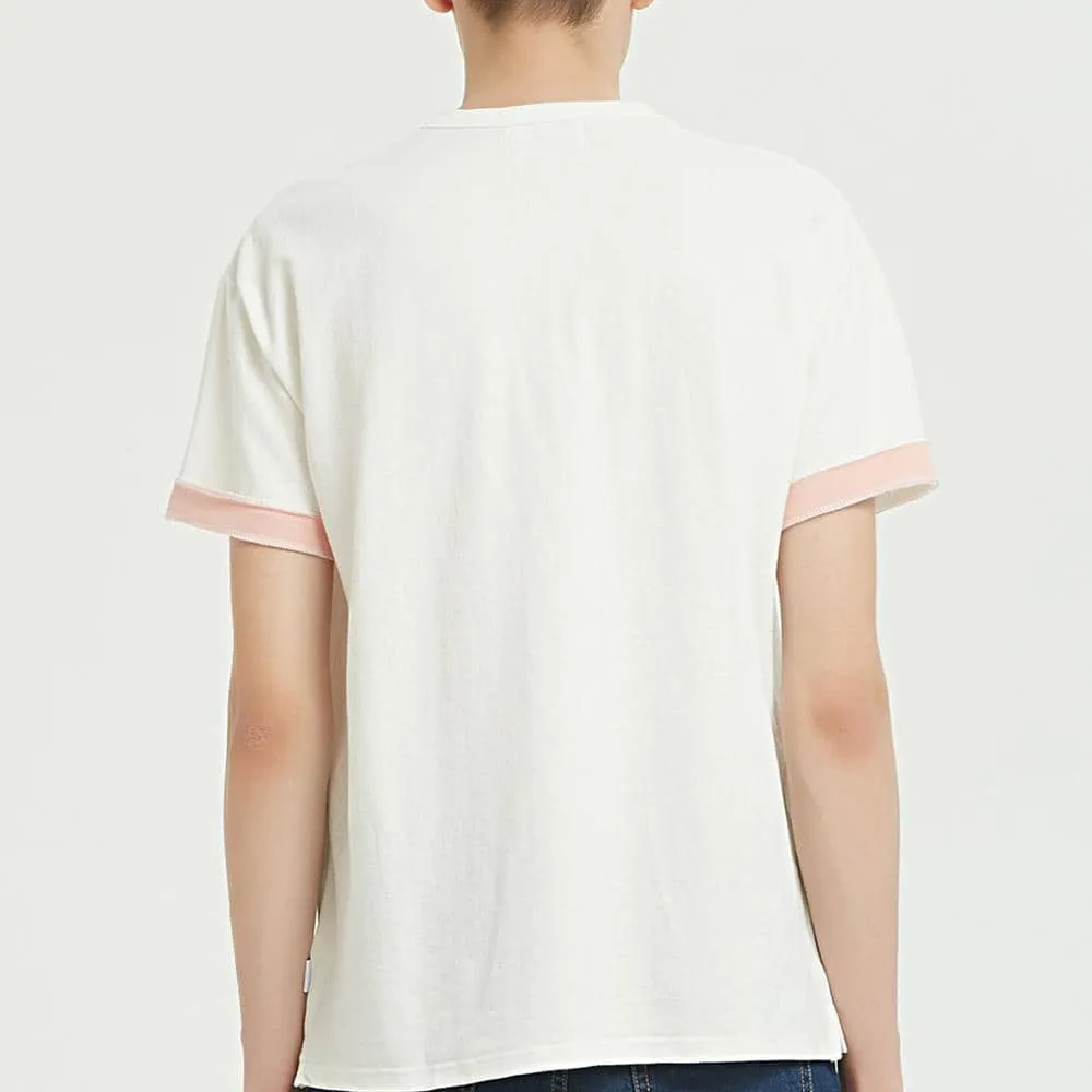 Boysnextdoor Wide Pocket Tee White