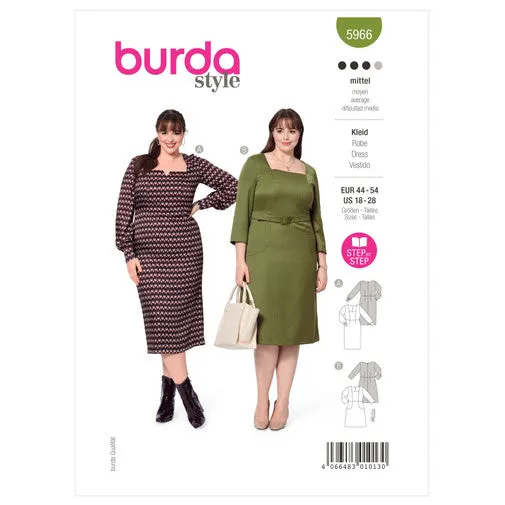 Burda Dresses 5966