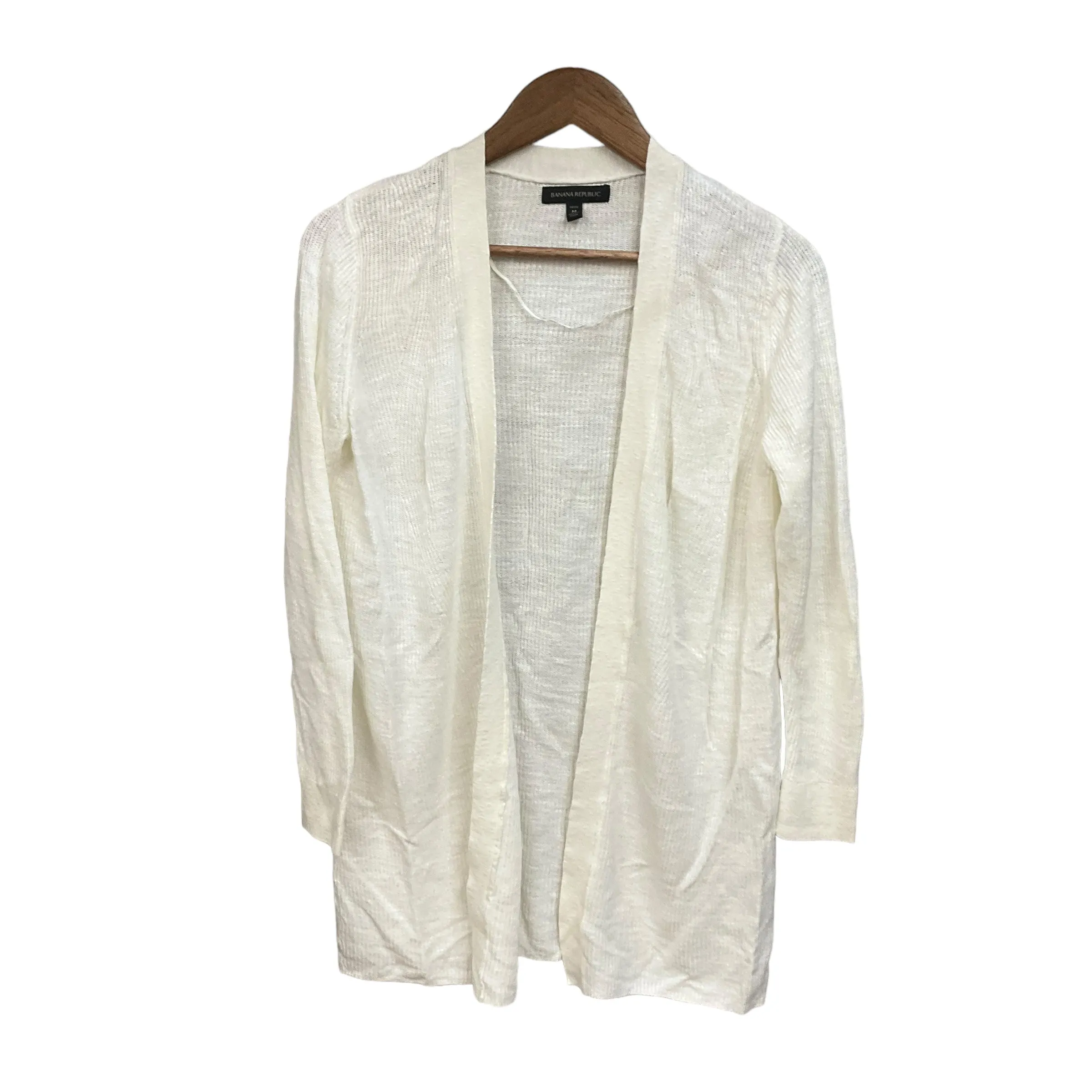 Cardigan By Banana Republic In Beige, Size: M