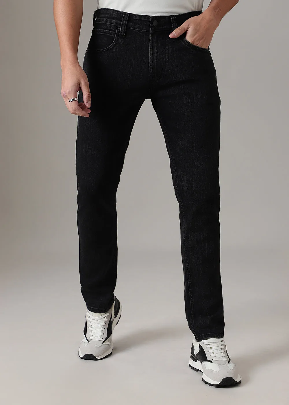 Caviar Black Slim Fit Denim