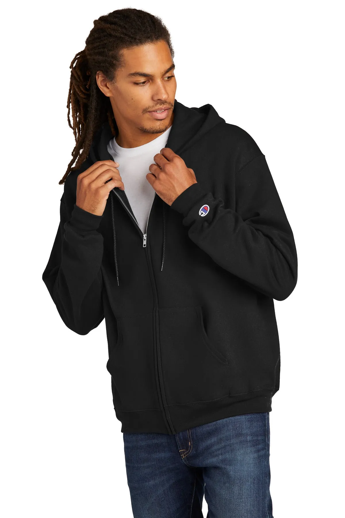 Champion Powerblend Full-Zip Hoodie