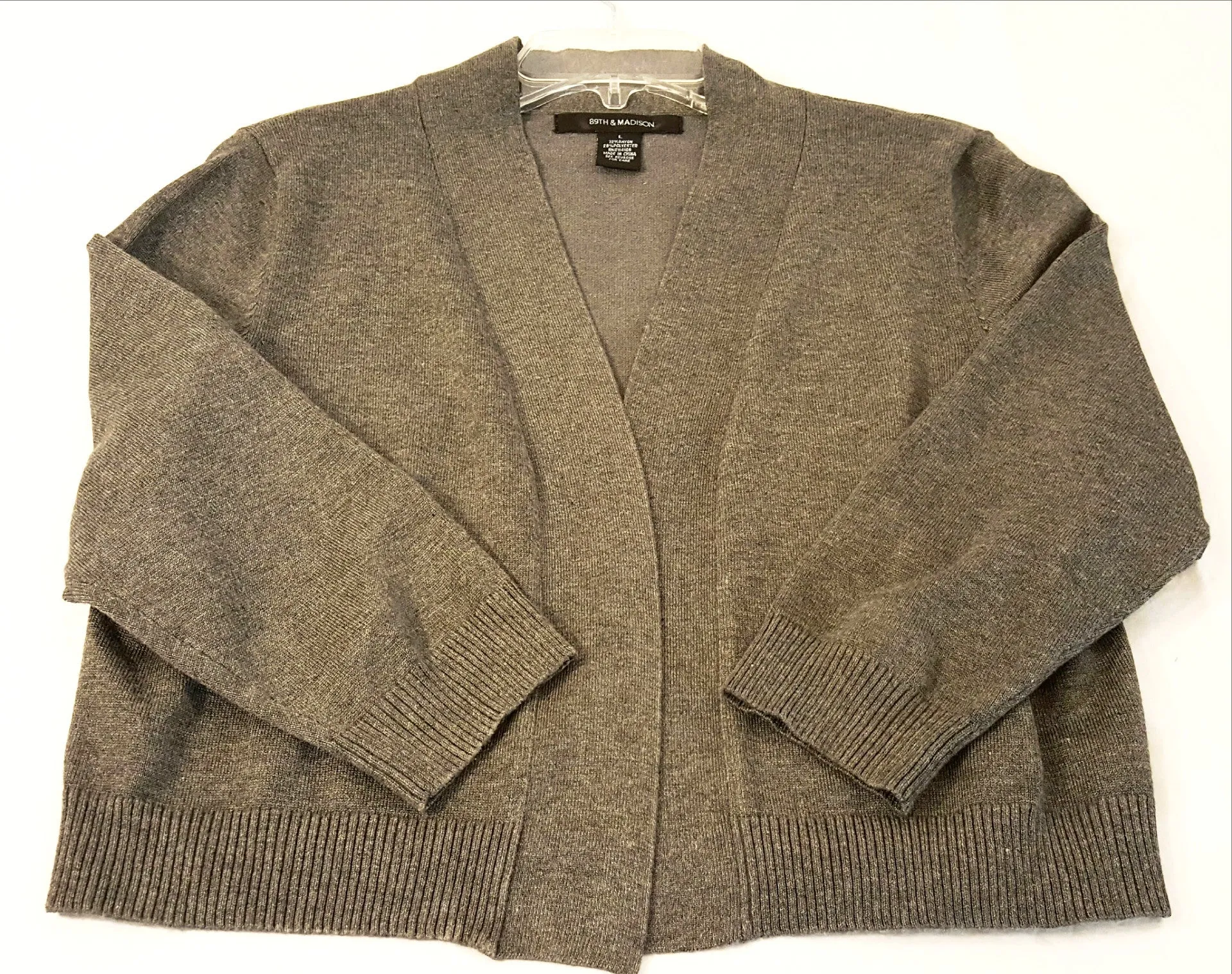 Charcoal Grey Cardigan