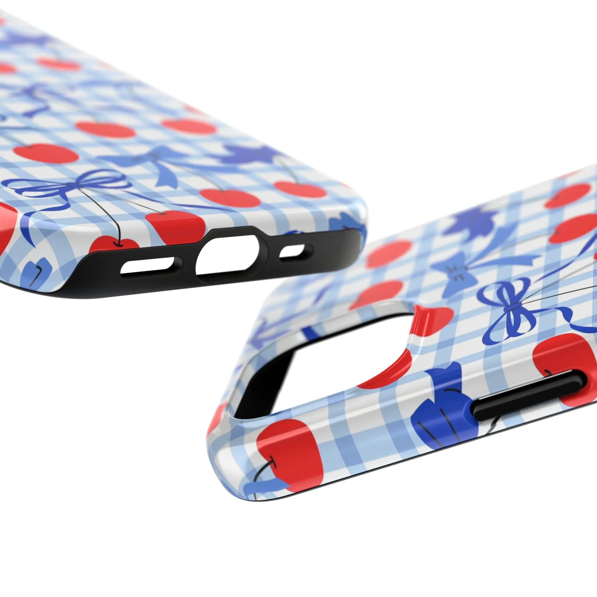 Countryside Coquette | Cherry Plaid Case