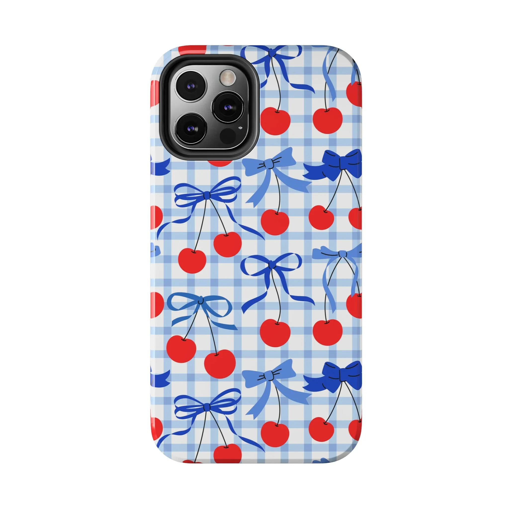 Countryside Coquette | Cherry Plaid Case