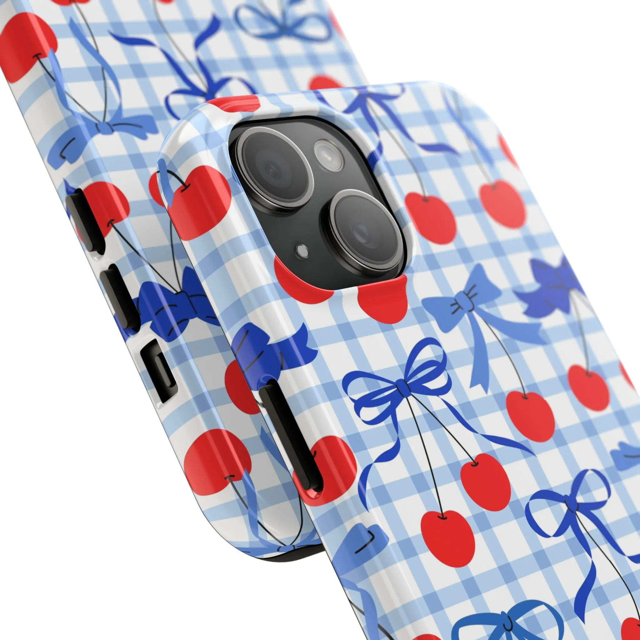 Countryside Coquette | Cherry Plaid Case