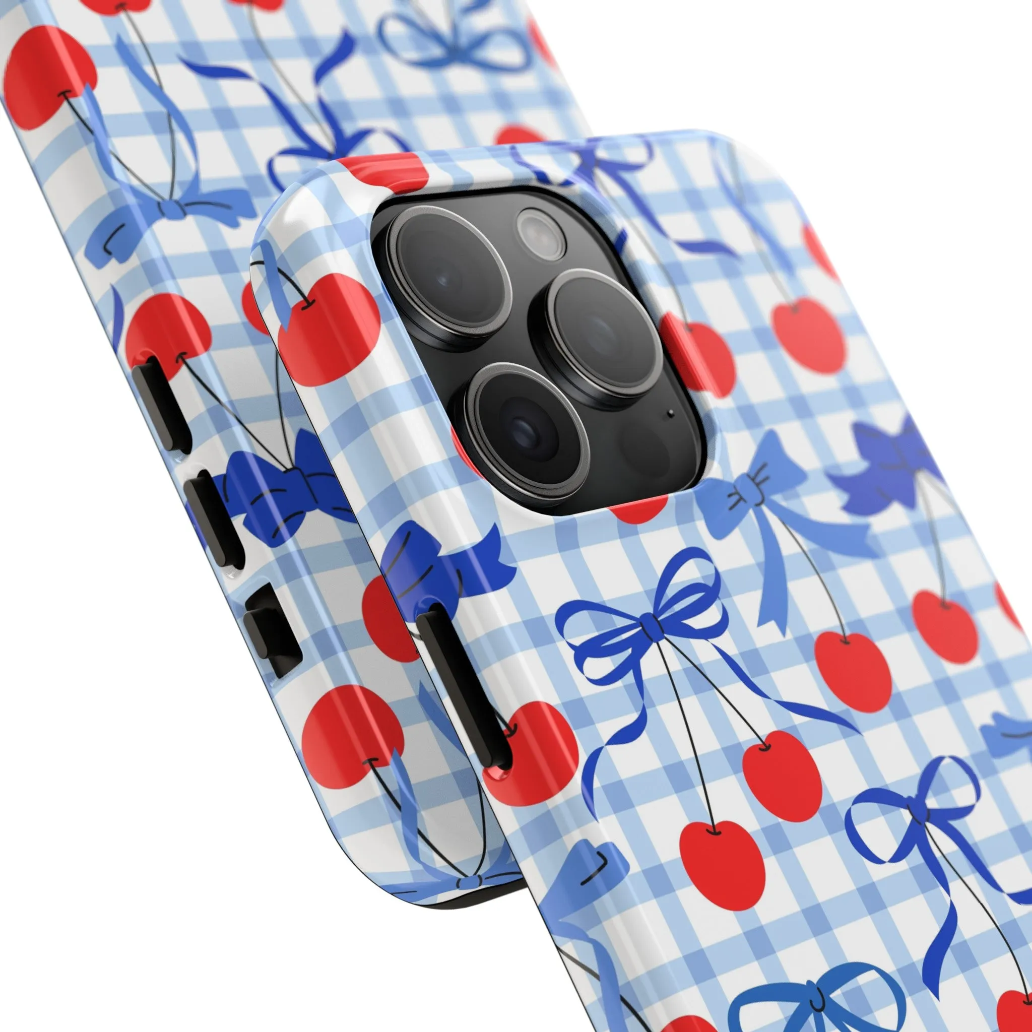 Countryside Coquette | Cherry Plaid Case