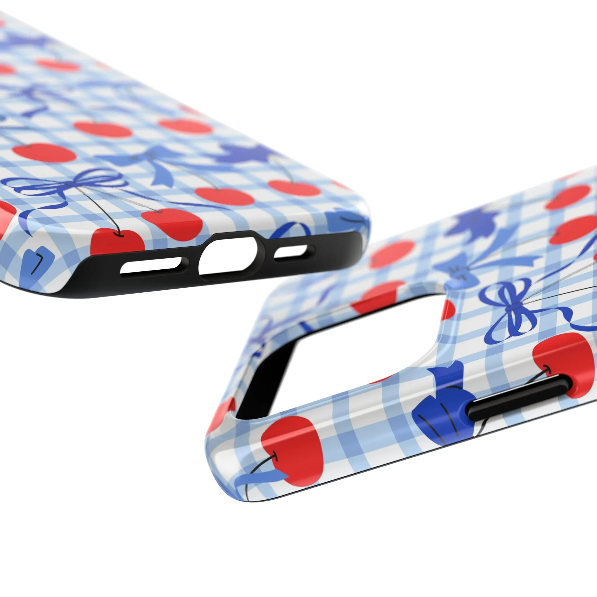 Countryside Coquette | Cherry Plaid Case