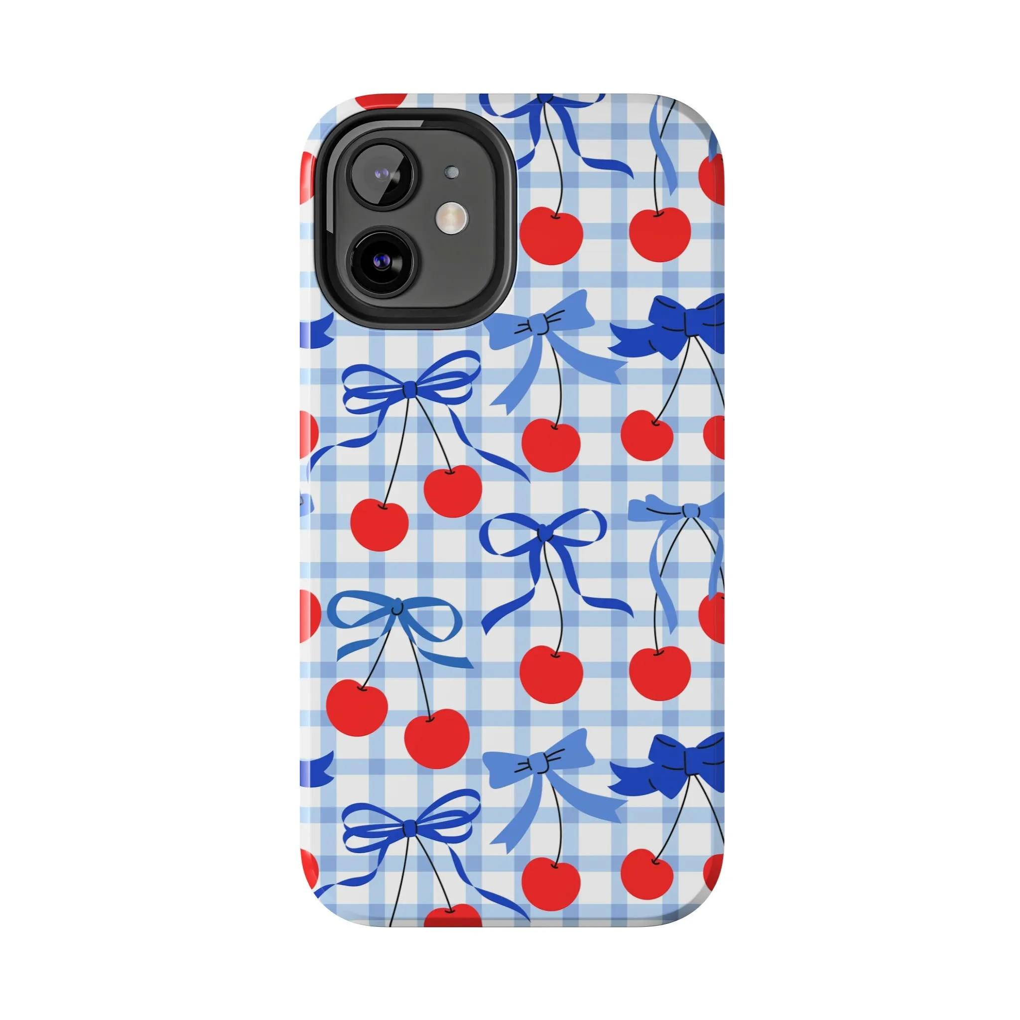 Countryside Coquette | Cherry Plaid Case