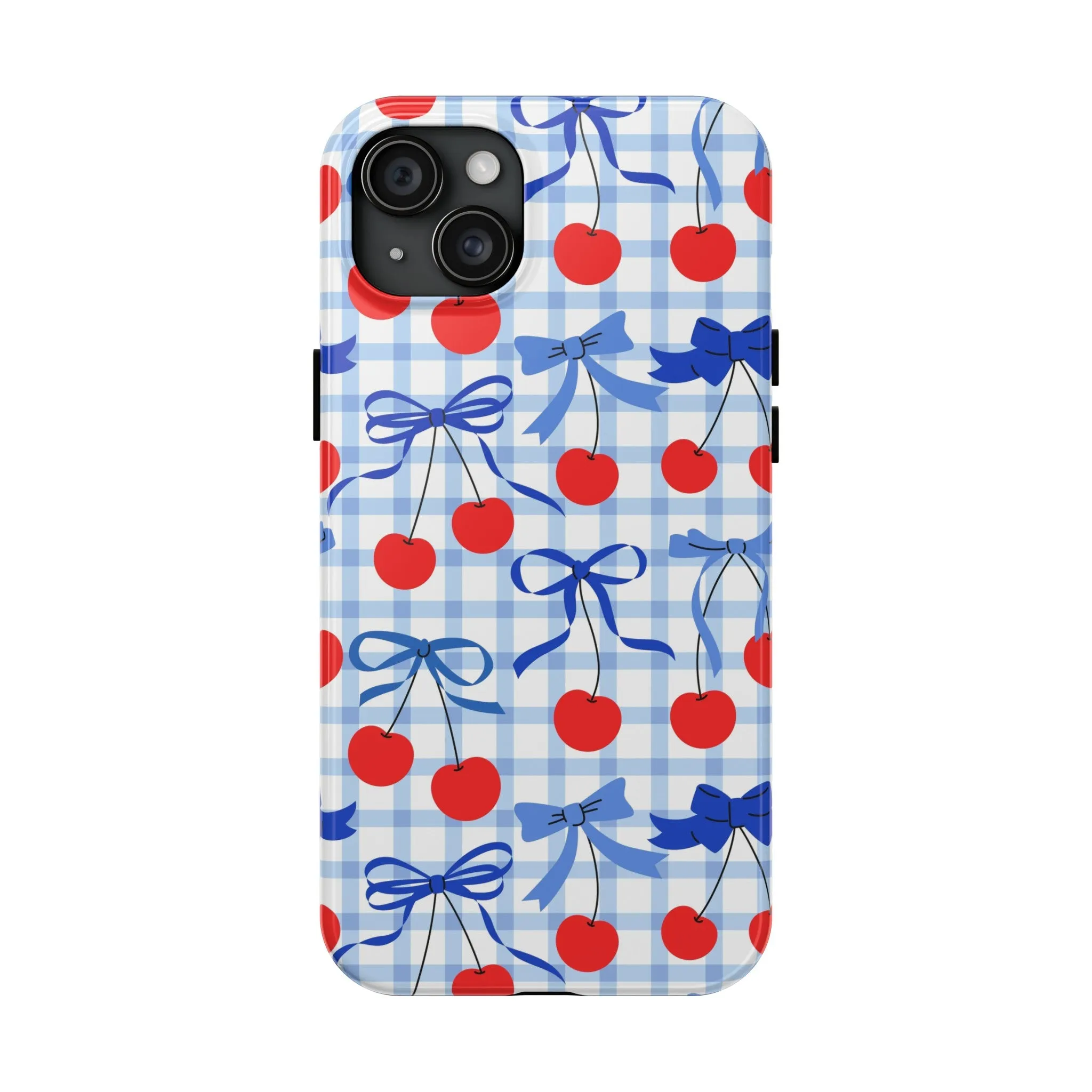 Countryside Coquette | Cherry Plaid Case