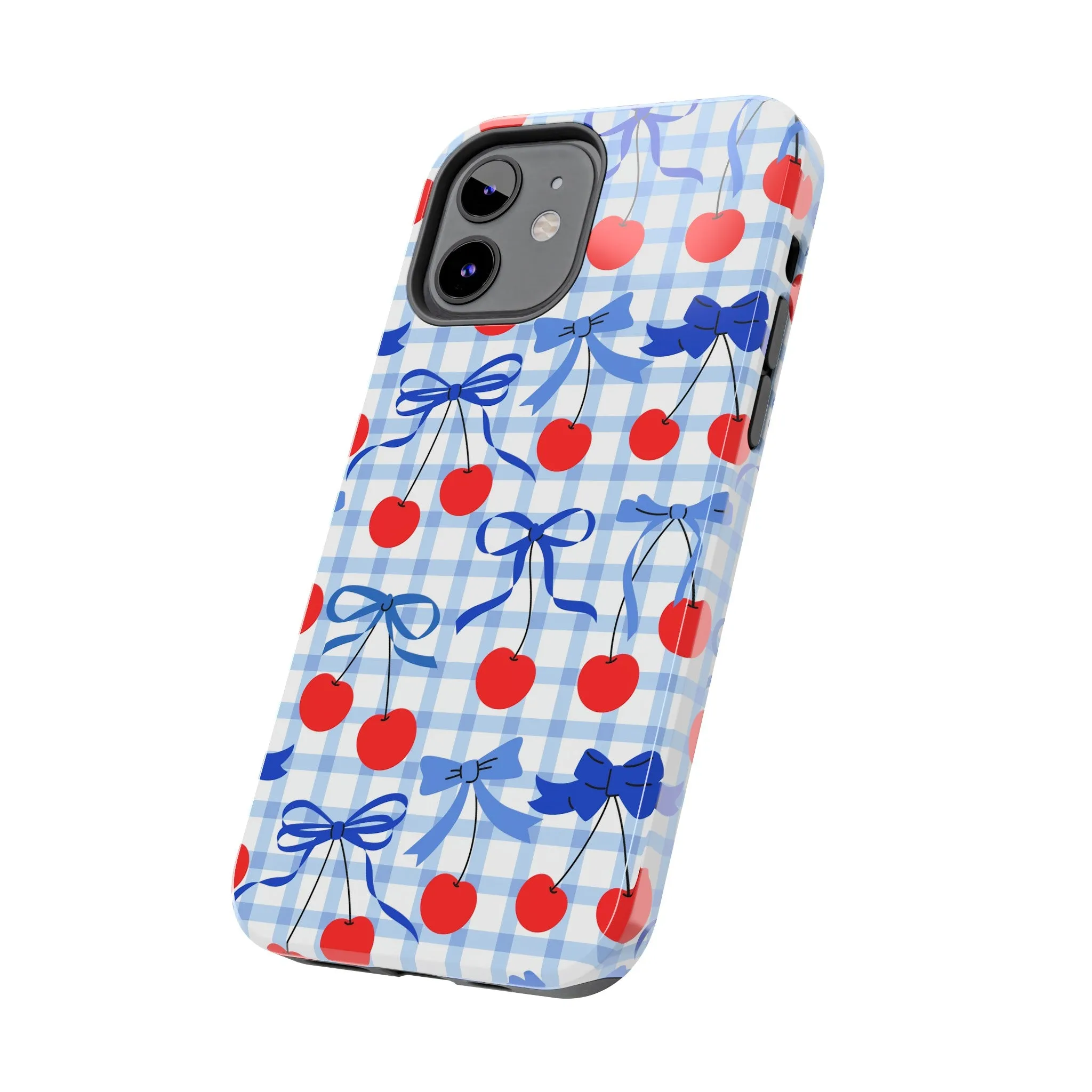 Countryside Coquette | Cherry Plaid Case