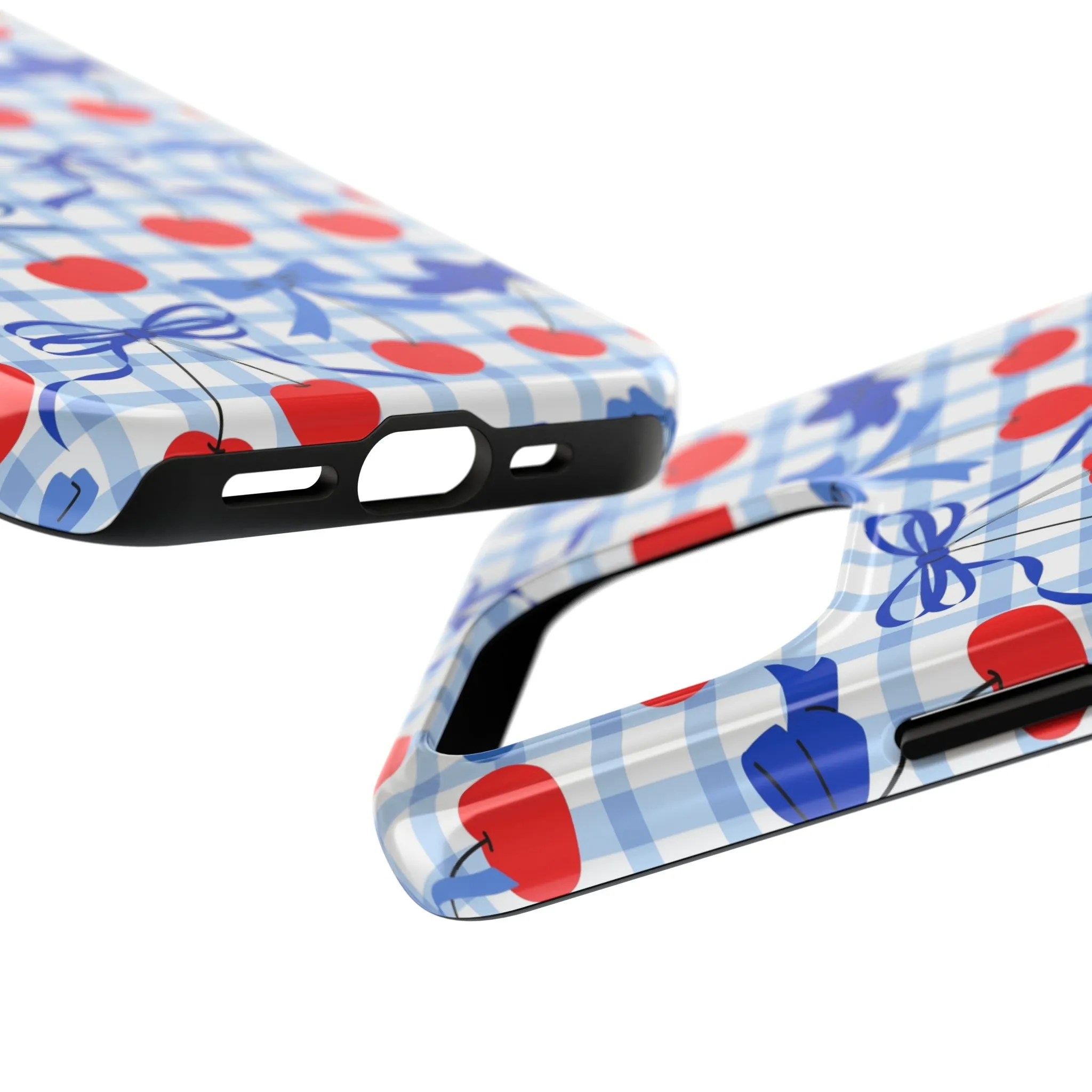 Countryside Coquette | Cherry Plaid Case