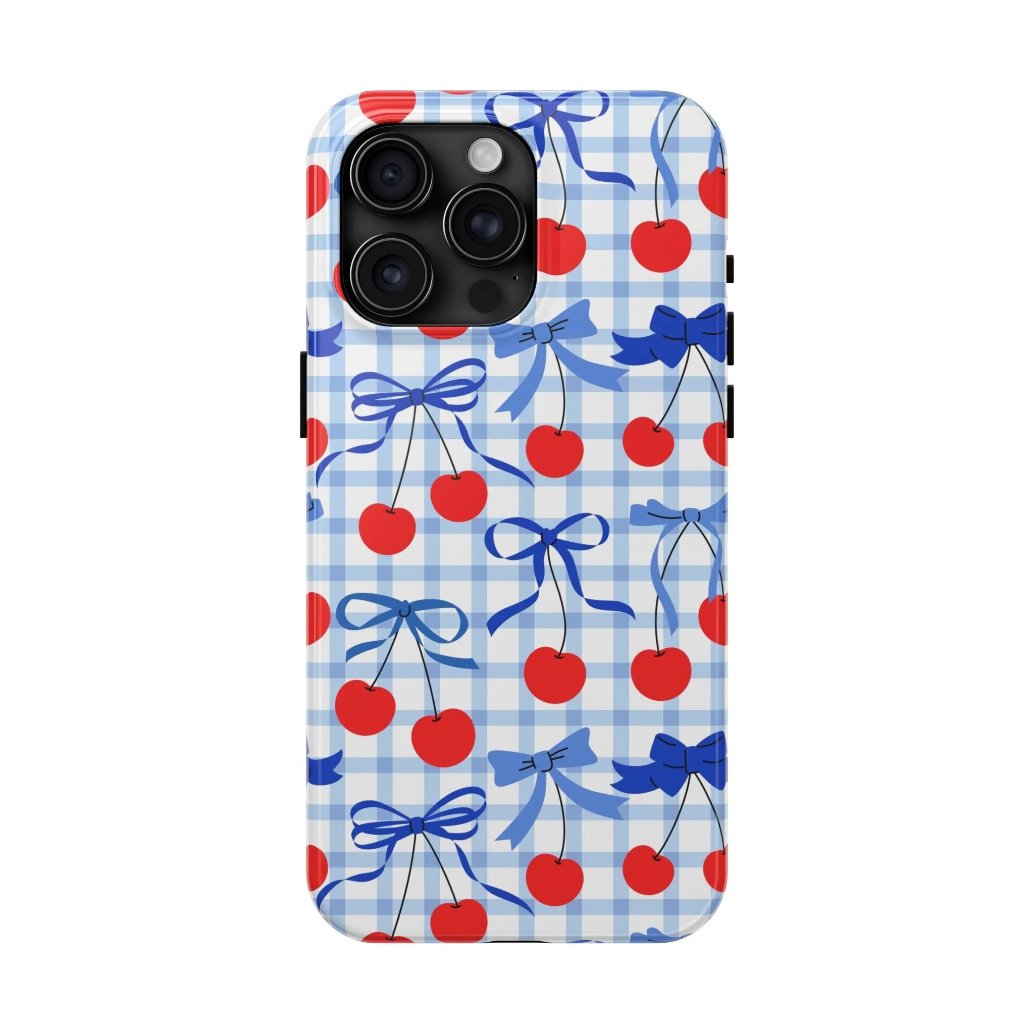 Countryside Coquette | Cherry Plaid Case