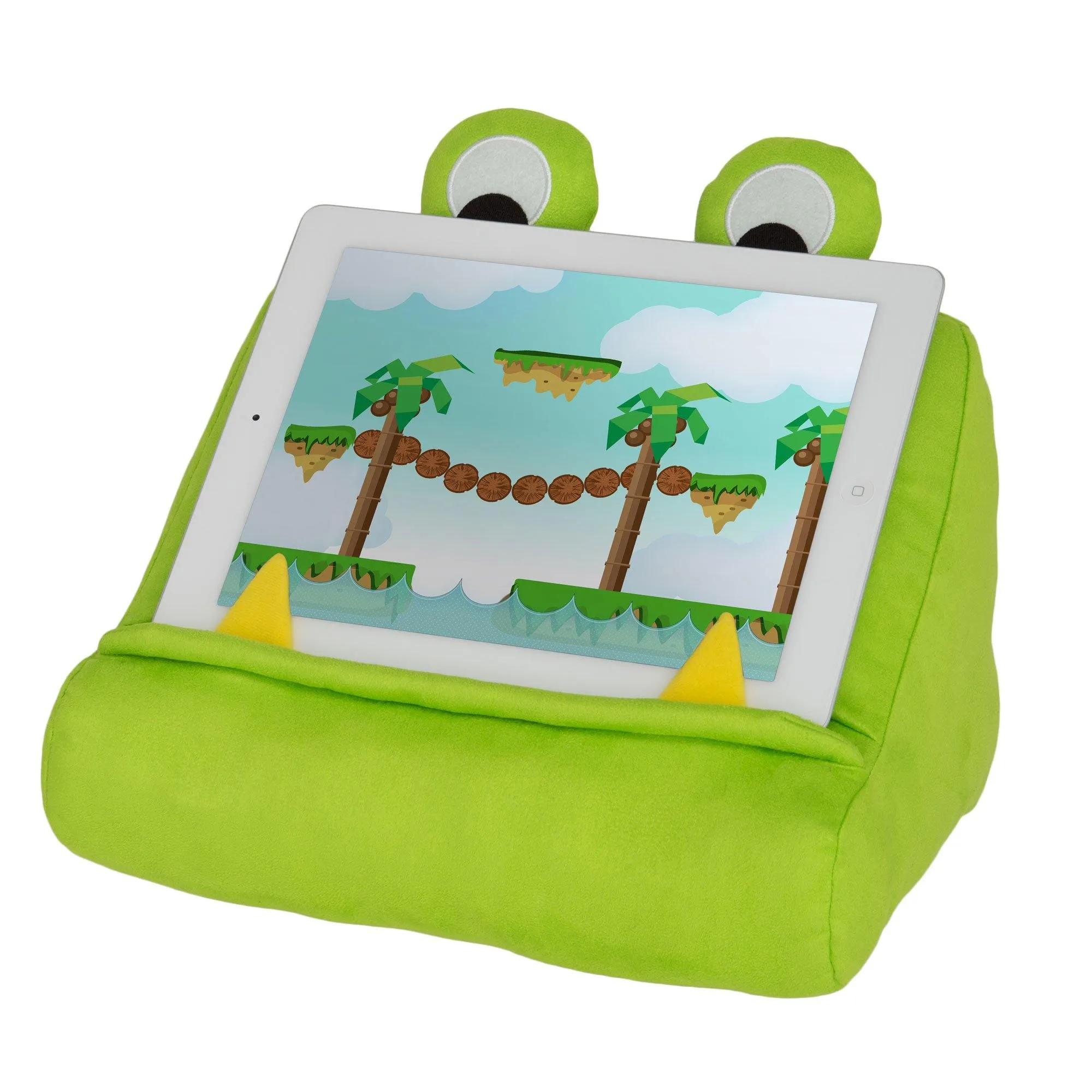 Cuddly Reader iPad, Tablet Stand and Book Holder (BookMonster Green)