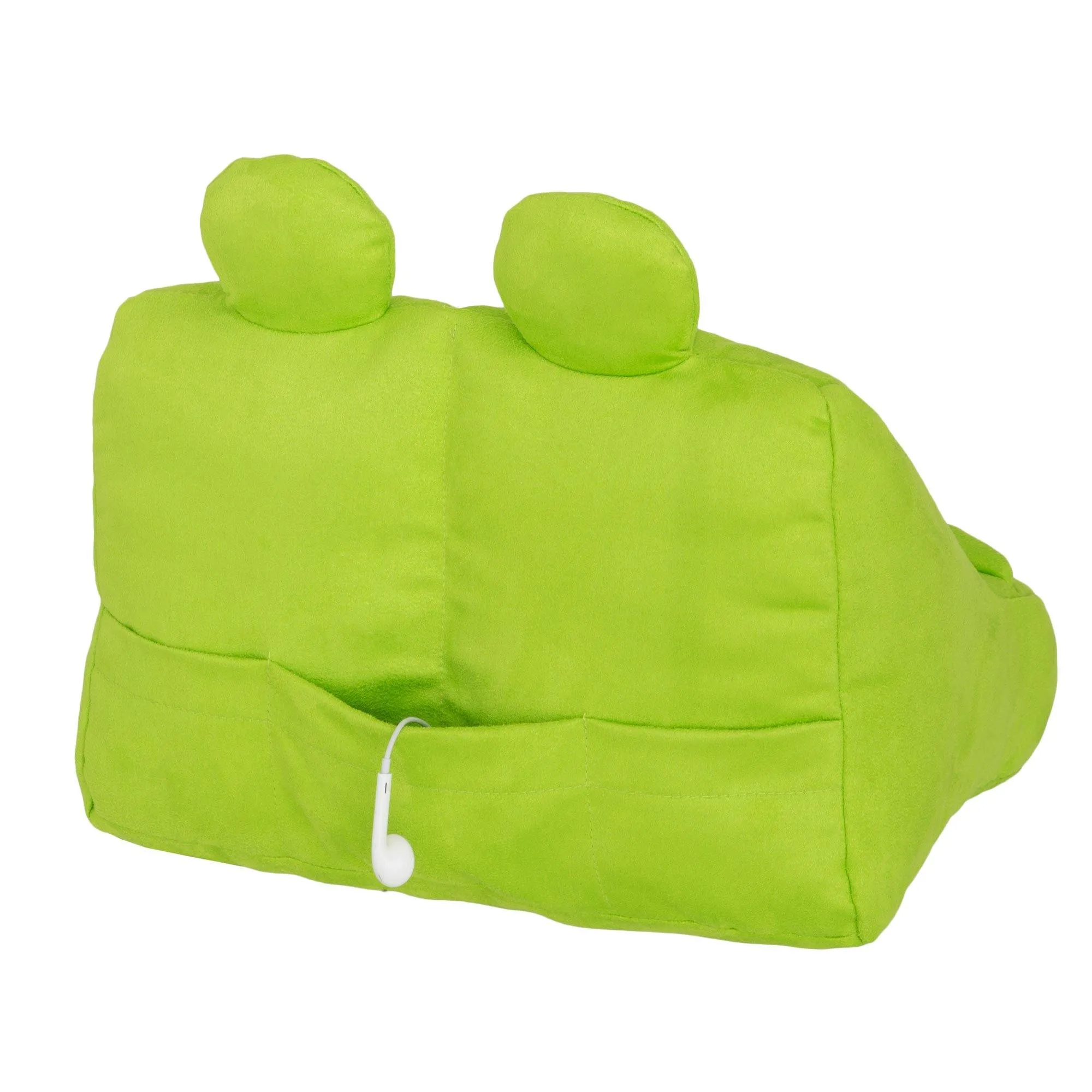 Cuddly Reader iPad, Tablet Stand and Book Holder (BookMonster Green)