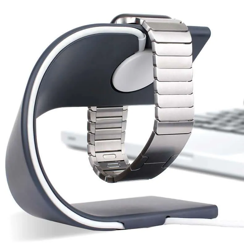 Curved Aluminium Apple Watch Stand