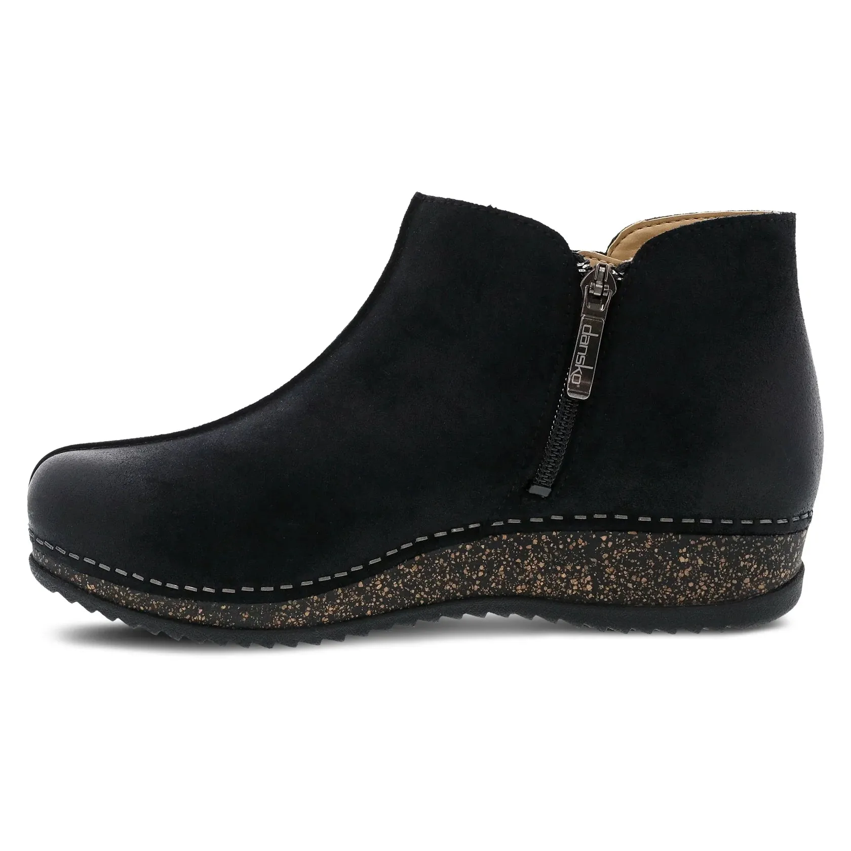 Dansko | Makara in Black Burnished Suede